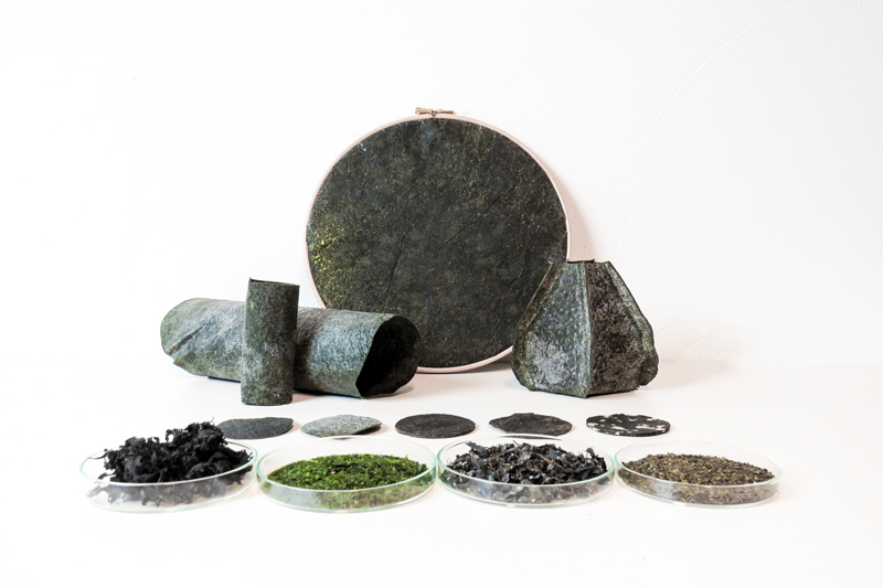 Officina Corpuscoli_De Algarum Natura materials from algae