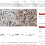 Inspiration // Mycelium Insulation Production @Critical Concrete – Porto (PT)