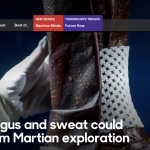 Press article // BBC Future – How Fungus and Sweat Could Transform Martian Exploration