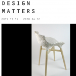 Exhibition //  Design Matters @Bildmuseet  – UMEA University – Umea (SE)